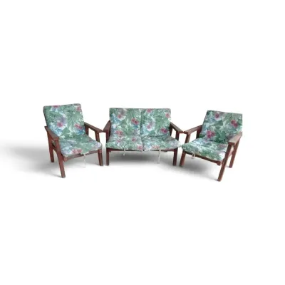 DG916 3-Piece Wooden Patio Set
