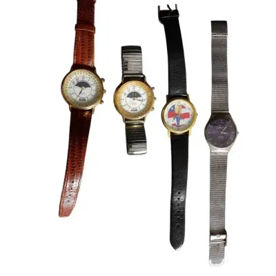 DG119 Collection of Watches - Timex, Fondini, and Spiedel