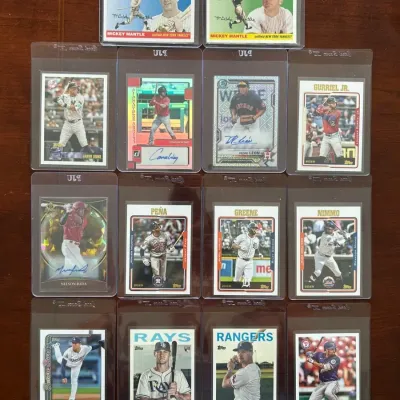 Baseball Cards. Mickey Mantle, Aaron Judge, Autographed Cards, and More