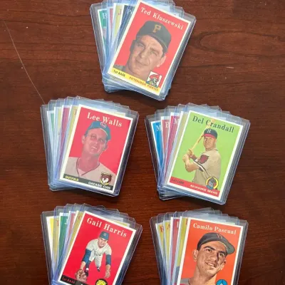1958 Topps Baseball Cards - Ted Kluszewski and More