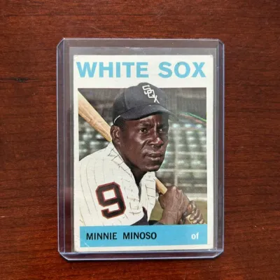 1964 Topps Baseball Card. Minnie Minoso - Chicago White Sox. Card #538