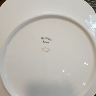 Sale Photo Thumbnail #292: Haviland Limoges Dinner Plate, The Princess Pattern