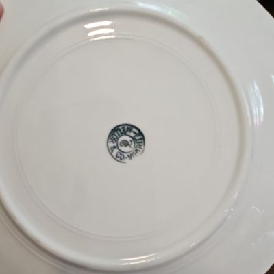 Sale Photo Thumbnail #276: Warwick China "Old Abbey" Pattern Porcelain Plate