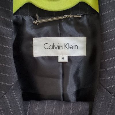 Sale Photo Thumbnail #398: Calvin Klein Women's Pinstriped Suit