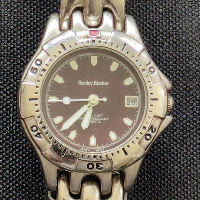 Sale Photo Thumbnail #365: Stanley Blacker Quartz Wristwatch