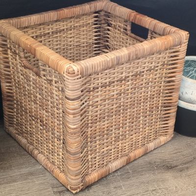 Sale Photo Thumbnail #172: IKEA BRANAS Woven Rattan Storage Cube