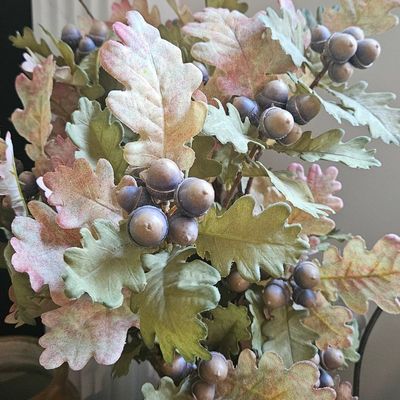Sale Photo Thumbnail #838: NDI Artificial Oak Branch with Acorns