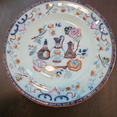 Sale Photo Thumbnail #277: Petrus Regout & Co. 'Pompeia' Pattern Plate