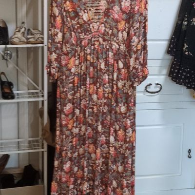 Sale Photo Thumbnail #420: Hopeless Romantic Floral Maxi Dress