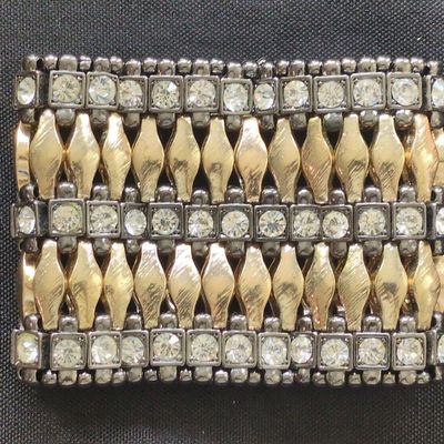 Sale Photo Thumbnail #372: Vintage Rhinestone Stretch Bracelet