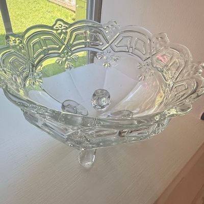 Sale Photo Thumbnail #162: EAPG Athenia Pattern Footed Bowl