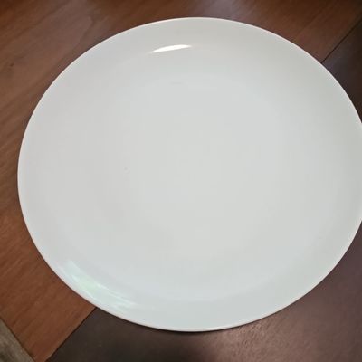 Sale Photo Thumbnail #299: Generic White Porcelain Dinner Plate, Made in Brazil