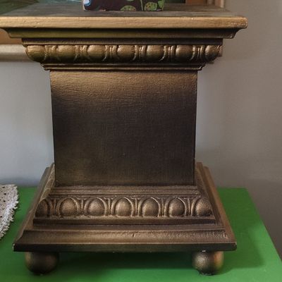 Sale Photo Thumbnail #123: Golden Grecian Plant Stand
