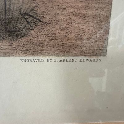 Sale Photo Thumbnail #494: The First Step by C. Hillyard Swinstead, engraved by S. Arlent Edwards