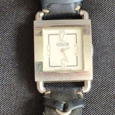 Sale Photo Thumbnail #330: Coach Women's Square Case Wristwatch