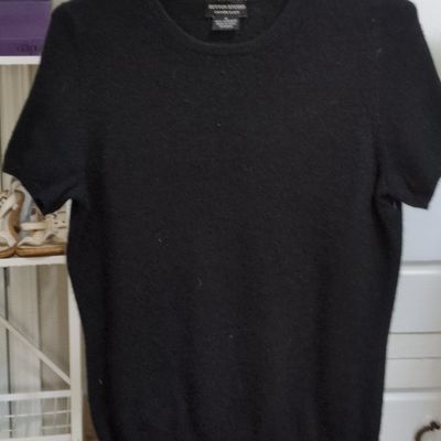 Sale Photo Thumbnail #451: Sutton Studio Cashmere Short Sleeve Sweater