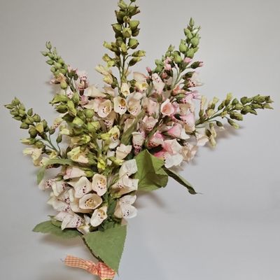 Sale Photo Thumbnail #827: Artificial Foxglove Floral Stems