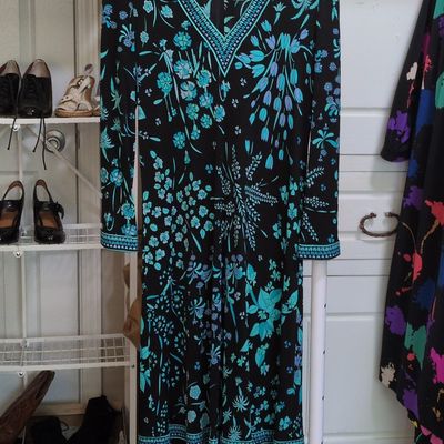 Sale Photo Thumbnail #383: Bessi Firenze Vintage Floral Jersey Dress