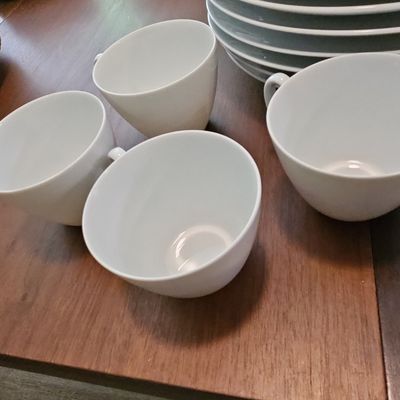 Sale Photo Thumbnail #188: Rosenthal Continental China "Loft White" Dinnerware Set