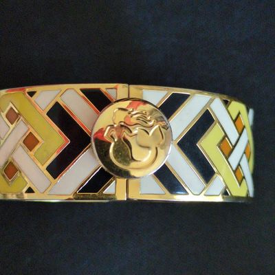 Sale Photo Thumbnail #341: Michaela Frey Enamel Hinged Bangle