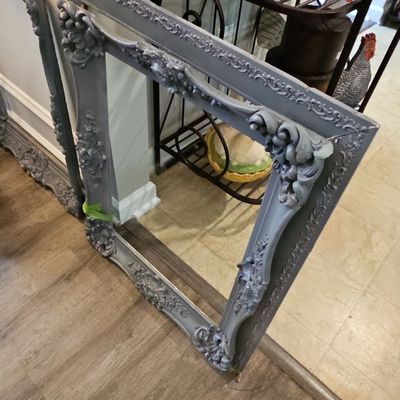 Sale Photo Thumbnail #530: Ornate Baroque-Style Decorative Wall Mirror Frame