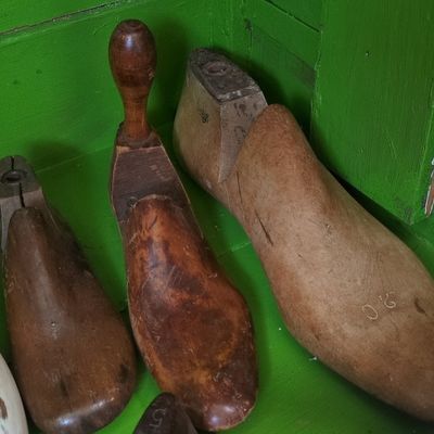 Sale Photo Thumbnail #128: Vintage Wooden Shoe Lasts and Forms