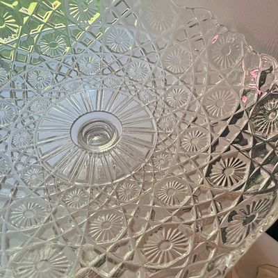 Sale Photo Thumbnail #151: EAPG Shoshone Pattern Compote