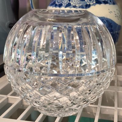 Sale Photo Thumbnail #669: Waterford Crystal Lismore Rose Bowl