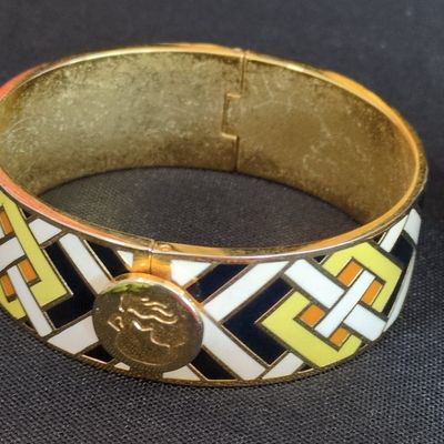 Sale Photo Thumbnail #340: Michaela Frey Enamel Hinged Bangle