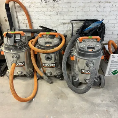 Sale Photo Thumbnail #11: Rigid Industrial Grade Vacuums