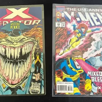 Signed & Numbered Limited Edition Marvel Comics – X-Factor & Uncanny X-Men with COAs