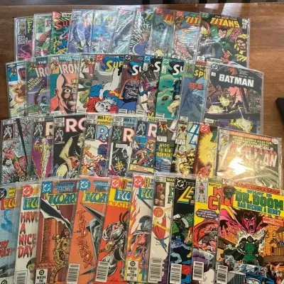 Marvel & DC Comic Book Collection – Superman, Batman, The Warlord, Ironman And More Lot 13