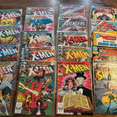Marvel & DC Comic Book Collection – X-Men, Avengers, Superman, Arion & More Lot 5