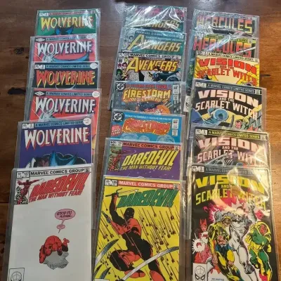 Marvel & DC Comic Book Collection – Hercules, Avengers, Wolverine & More Lot 04