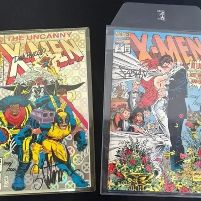 Signed & Numbered Marvel X-Men Comics – Uncanny X-Men #303 & X-Men #30 with COAs