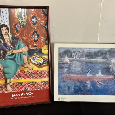 Art Prints – Henri Matisse: The Early Years in Nice 1916–1930 & Pierre-Auguste Renoir
