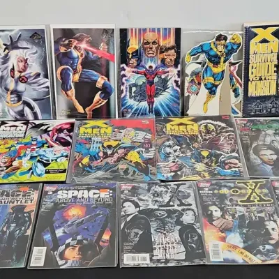 X Men & X Files Comics X Men Poster Magazines Special Edition 