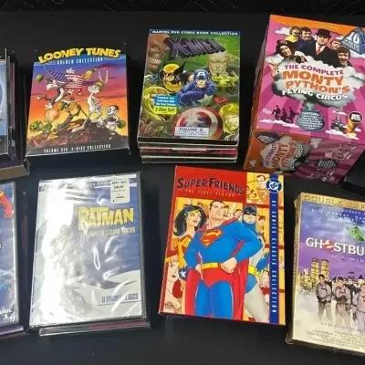 DVD’s Looney Tunes, X Men, Monty Python And More
