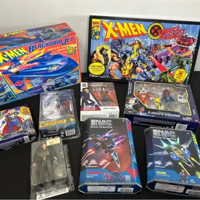 X-Men Under Siege Game And Blackbird Jet, Snap Ships And More