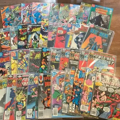 DC & Marvel Comics Collection - Daredevil, Power Man And Iron Fist, Swamp Thing, Batman& More Lot 12