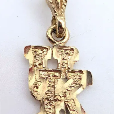 Sale Photo Thumbnail #131: 10K Gold UK University of Kentucky Pendant/Charm