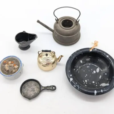 Sale Photo Thumbnail #195: Dollhouse Minature Dishes 