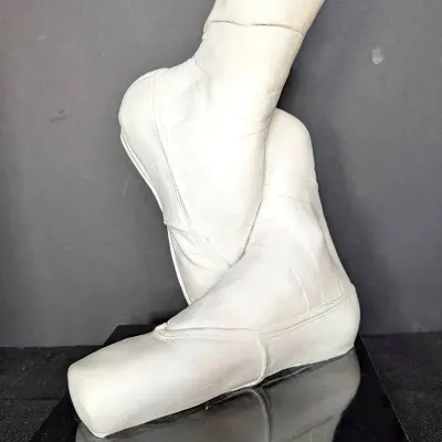 Sale Photo Thumbnail #170: "Waiting In The Wings" Ballet Sculpture by John Cutrone 1987