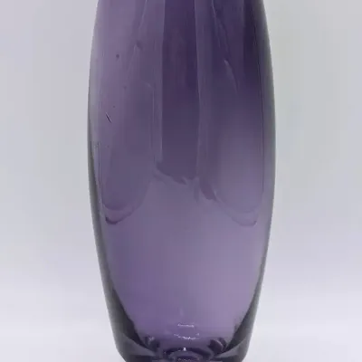 Sale Photo Thumbnail #166: Purple Blown Glass Vase