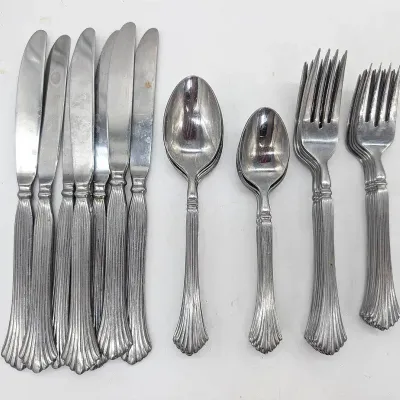 Sale Photo Thumbnail #283: Rogers & Co Stainless Steel Flatware "Cascade"