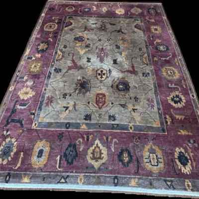 Sale Photo Thumbnail #323: Tufenkian Hand-Knotted Tibetan Wool Rug – 8'8" x 11'7"