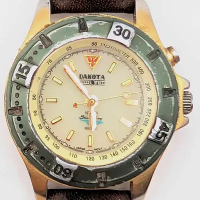 Sale Photo Thumbnail #20: Dakota Moon Glow Sting Ray Watch with Leather Band
