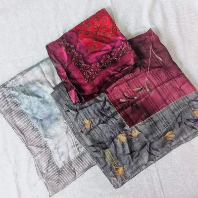 Sale Photo Thumbnail #251: Three Square Fashion Scarves | 2 Jones New York | 1 Ellen Tracy