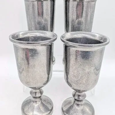 Sale Photo Thumbnail #278: Set of 4 Pewtarex Goblets