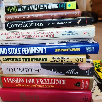Lot Of 14 Books About Various Life Issues